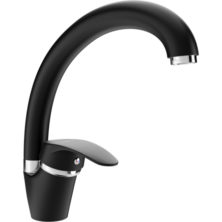 Mexen Rosa kitchen tap, black - 670800-70