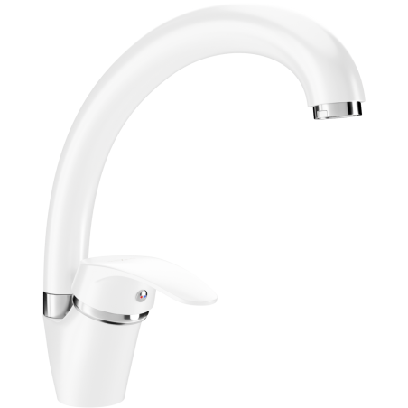 Mexen Rosa kitchen faucet, white - 670800-20