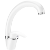 Mexen Rosa kitchen mixer tap, White - 670800-20