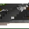 Mexen Vito 1-compartment granite sink with a kitchen mixer tap Duero, Black/Silver metallic - 6503-73-671600-00