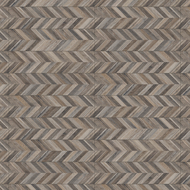 Mexen Native Black Glazed Rectified Porcelain Stoneware, Wood-like Floor-Wall Tile 120 x 30 cm, Carving - TL704-120-030-00