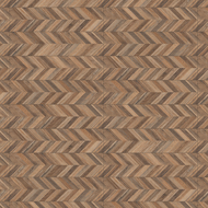 Mexen Native Brown glazed rectified G1 gres, wood-like floor and wall tile 120 x 30 cm, carving - TL704-120-030-01