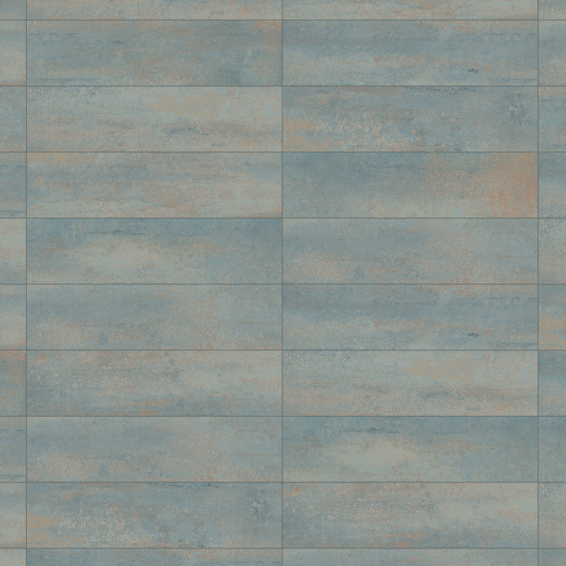 Mexen Oxydart Moss glazed porcelain rectified G1, floor-wall tile 120 x 30 cm, carving - TL710-120-030-03