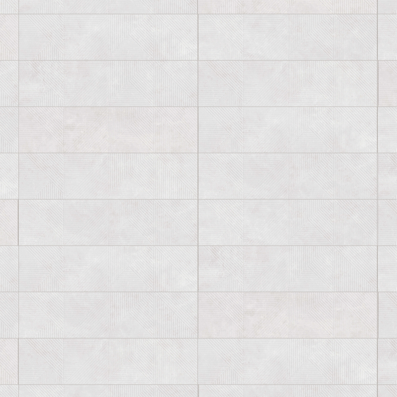 Mexen Magnifica Avenue Bianco glazed rectified porcelain tile, wall tile 120 x 30 cm, matte - TL707-120-030-53
