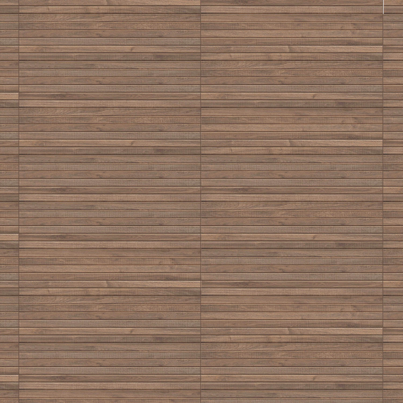 Mexen Mulberry Wood Brown Glazed Rectified Gres, Wood-like Wall Tile 120 x 30 cm, Matte - TL703-120-030-50