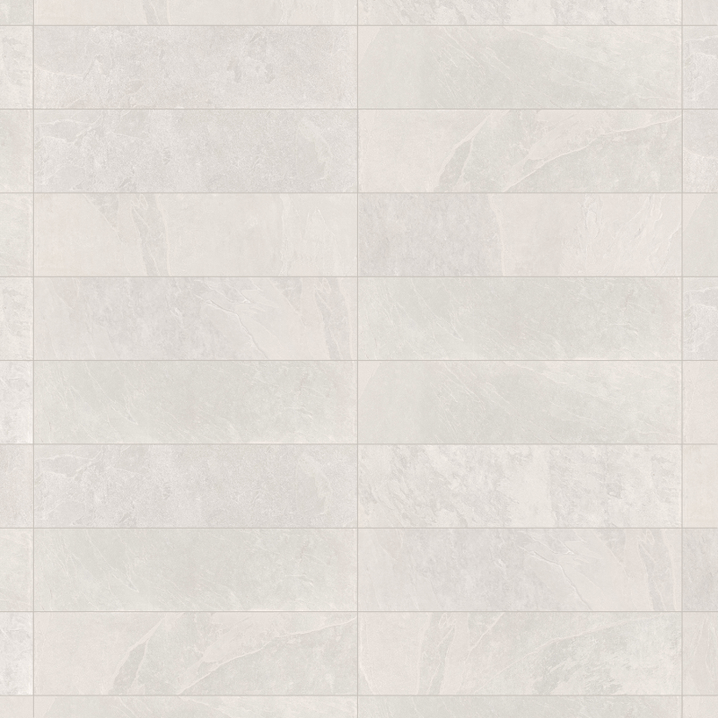 Mexen Ravena Bianco glazed rectified porcelain stoneware tile, floor and wall tile 120 x 30 cm, matte - TL712-120-030-03