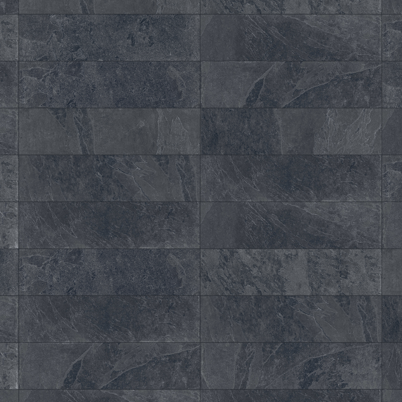 Mexen Ravena Nero glazed rectified gres tile G1, floor-wall tile 120 x 30 cm, matte - TL712-120-030-02