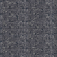 Mexen Riga Lyon Black Glazed Rectified Stoneware, Wood-like Wall Tile 120 x 30 cm, Matte - TL713-120-030-50