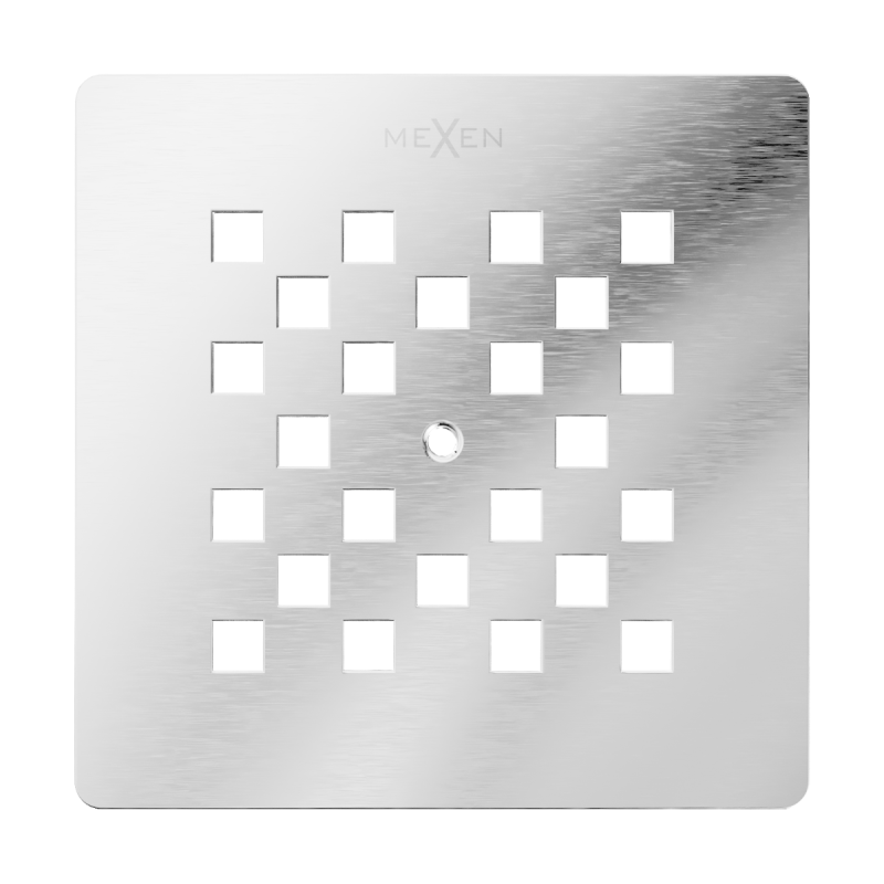 Mexen Stone+ shower tray cover, inox - 44910001