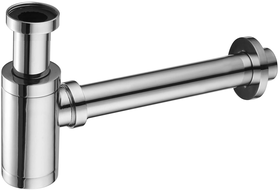 Mexen round basin bottle trap, chrome - 79950-00