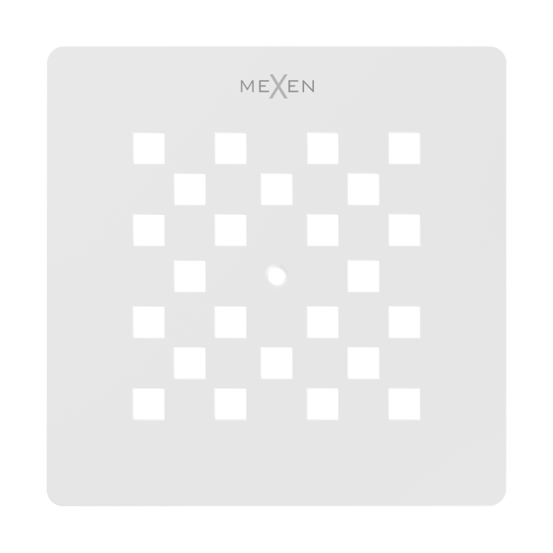 Mexen Stone+ shower tray cover, white - 44910020