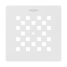Mexen Stone+ shower tray grille, white - 44910020