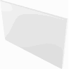 Mexen Uni 75 cm side panel for rectangular bath, white - 55099-075
