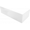 Mexen Uni rectangular bathtub panel 170x75 cm, White - 55099-17075