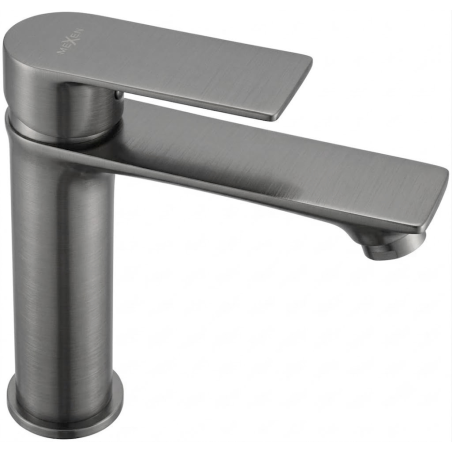Mexen Royo washbasin faucet, brushed gun gray - 72200-66