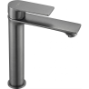 Mexen Royo high basin mixer, brushed gun gray - 72210-66