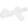 Mexen Kai thermostatic bathtub faucet, white - 77300-20