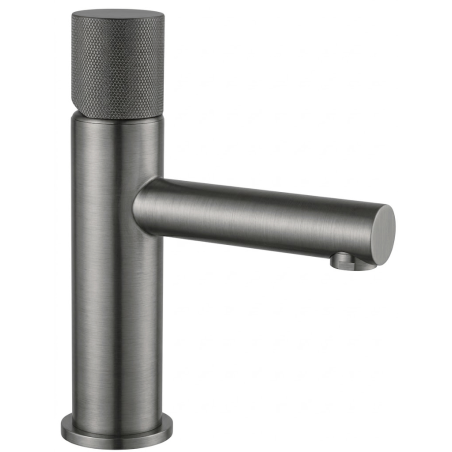 Mexen Elba One washbasin faucet, brushed gun gray - 74101-66