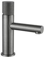 Mexen Elba One washbasin faucet, brushed gun gray - 74101-66