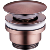 Mexen universal click-clack drain plug, antique copper - 79930-45