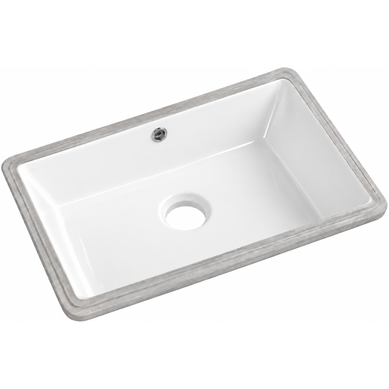 Mexen Venus under-counter sink 54 x 35 cm, white - 25415400