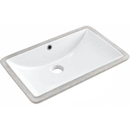 Mexen Venus undercounter basin 60 x 37 cm, white - 25416000