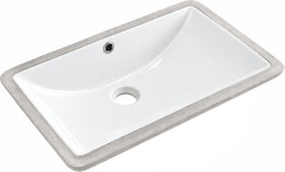 Mexen Venus undercounter basin 60 x 37 cm, white - 25416000