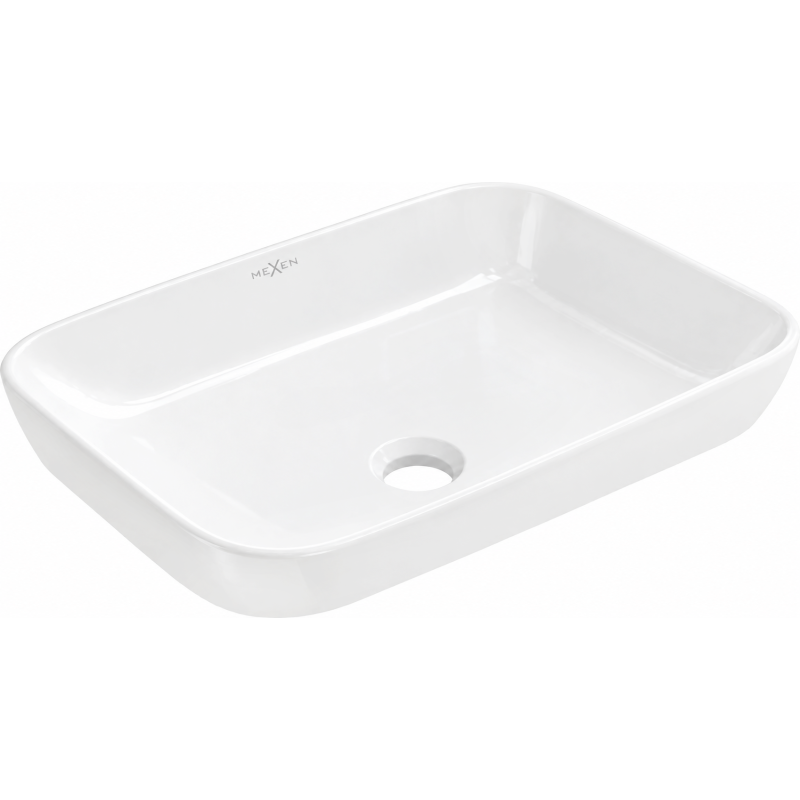 Mexen Nina inset basin 51 x 33 cm, white - 21665100