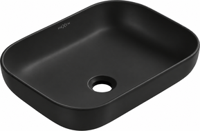 Mexen Daria countertop washbasin 50 x 35 cm, black matte - 21935085