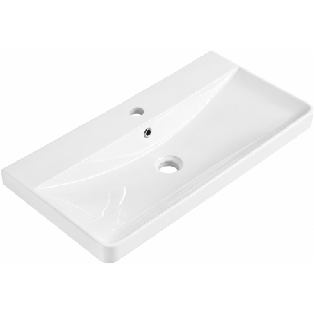 Mexen Dagna built-in countertop washbasin 81 x 39 cm, white - 21998000