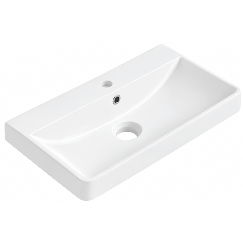 Mexen Dagna 60 x 35 cm inset washbasin, white - 21996000