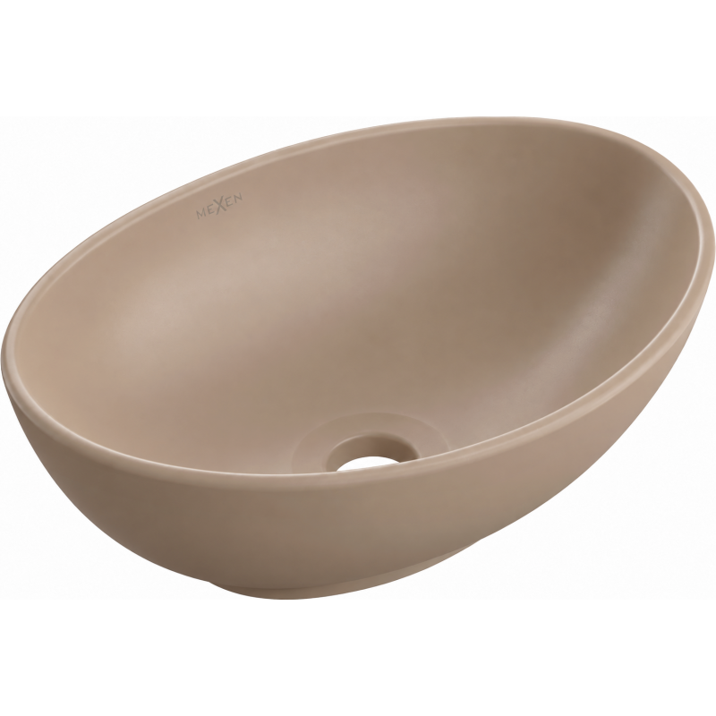 Mexen Elza countertop washbasin 40 x 33 cm, cappuccino matte - 21014064