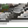 Mexen Tomas 2-compartment granite sink with a kitchen mixer tap Duero, White - 6516-20-671600-70
