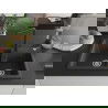 Mexen Tomas 2-compartment granite sink with a kitchen mixer tap Duero, spotted black - 6516-76-671600-70