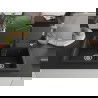 Mexen Tomas 2-compartment granite sink with a kitchen mixer tap Duero, Black - 6516-77-671600-70