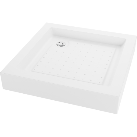 Mexen Rio square shower tray 90 x 90 cm, white - 45109090