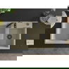 Mexen Tomas 2-compartment granite sink with a kitchen mixer tap Telma, Beige - 6516-69-670200-70