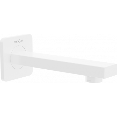 Mexen Cube bathtub wall spout, White - 79370-20
