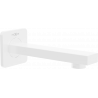 Mexen Cube wall-mounted bath spout, white - 79370-20