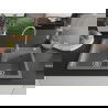 Mexen Tomas 2-compartment granite sink with a kitchen mixer tap Telma, Grey - 6516-71-670200-71