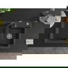 Mexen Tomas 2-compartment granite sink with a kitchen mixer tap Telma, spotted black - 6516-76-670200-76