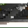 Mexen Tomas 2-compartment granite sink with a kitchen mixer tap Telma, Black - 6516-77-670200-70