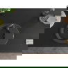 Mexen Kevin 1-compartment granite sink with a drip tray and kitchen mixer tap Telma, Spotted - 6517-76-670200-76