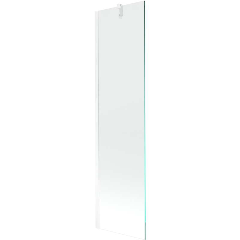 Mexen Next 1-wing bath screen 50 x 150 cm, transparent, white - 895-050-000-00-00-20