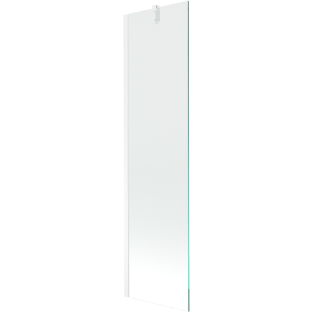 Mexen Next 1-wing bath screen 50 x 150 cm, transparent, white - 895-050-000-00-00-20