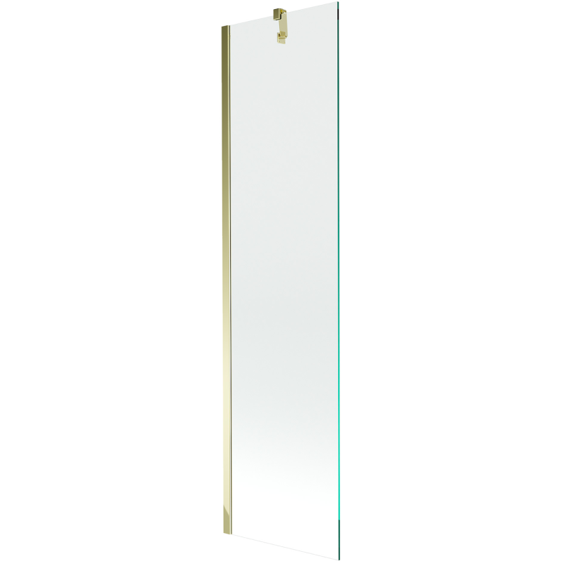 Mexen Next 1-panel bath screen 50 x 150 cm, transparent, gold - 895-050-000-00-00-50