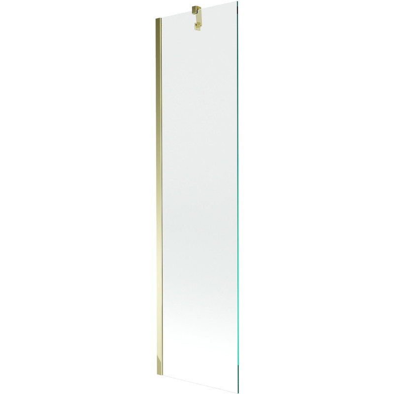 Mexen Next bathtub screen 1-wing 50 x 150 cm, transparent, gold - 895-050-000-00-00-50