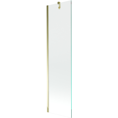 Mexen Next bathtub screen 1-wing 50 x 150 cm, transparent, gold - 895-050-000-00-00-50
