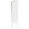 Mexen Next 1-panel bathtub screen 50 x 150 cm, transparent, gold - 895-050-000-00-00-50