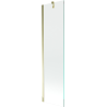 Mexen Next bathtub screen 1-wing 50 x 150 cm, transparent, gold - 895-050-000-00-00-50